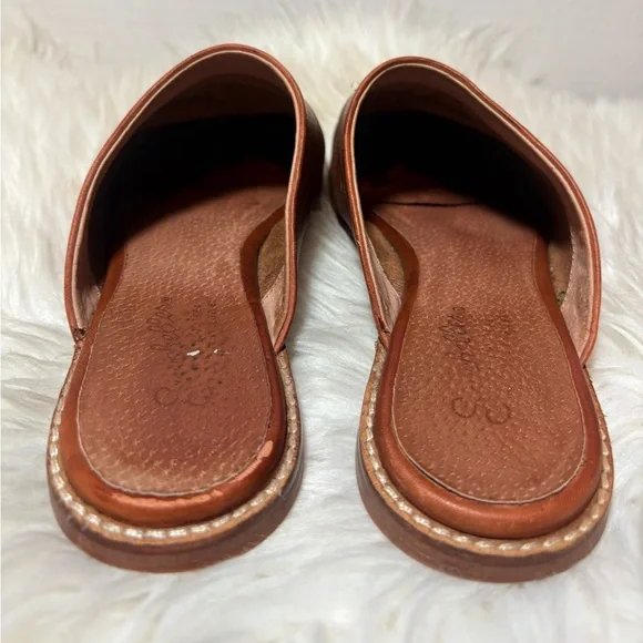 SEYCHELLES Impersonate Tan Leather Mules - Picture 5 of 7